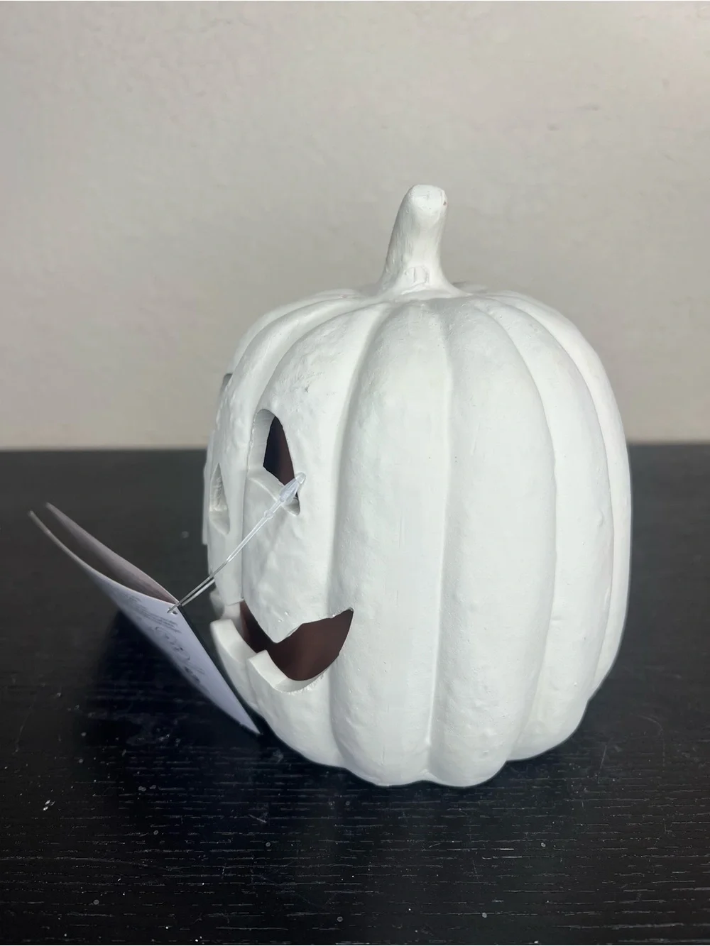 NEW Target Bullseyes Playground Halloween 2026 White Terracotta Light Up Pumpkin